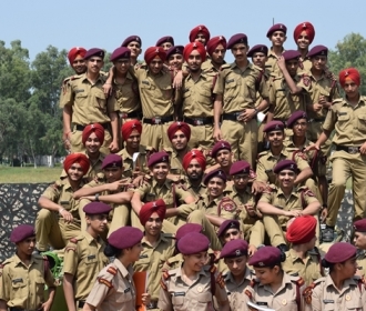 6th Course Visit Armoured Station Patiala 10-9-16