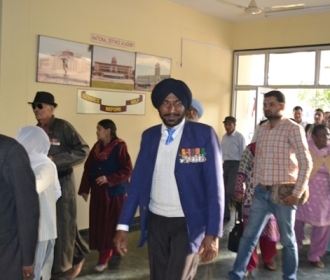 Visit By Veterans War Decorated India 05-3-2016